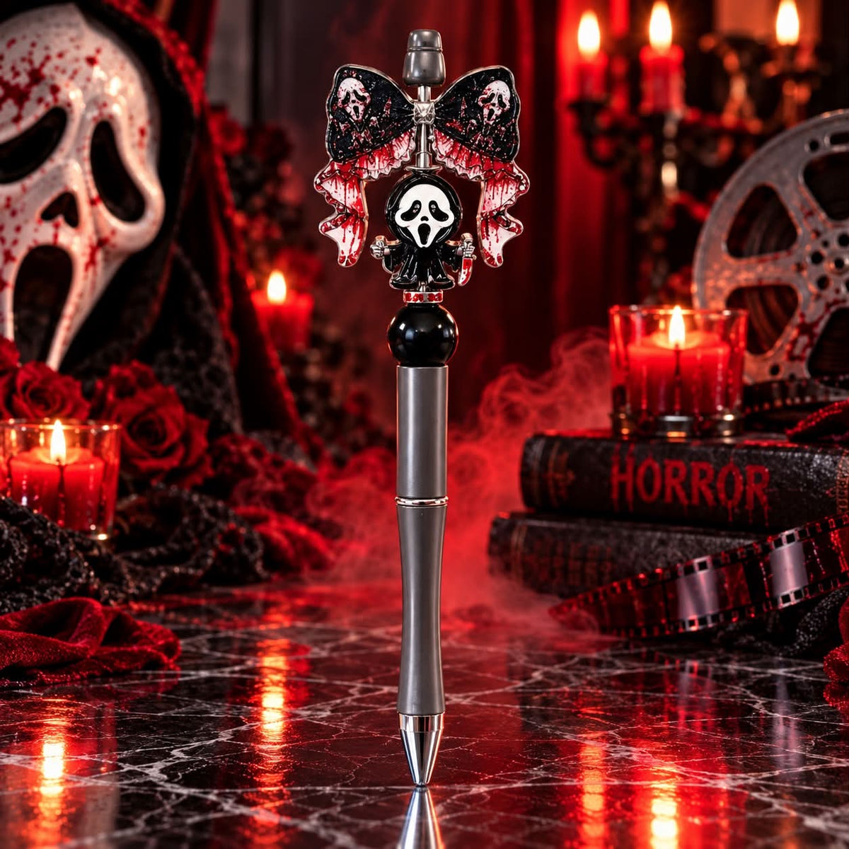 Scary Ghost Guy - Fidget Pen