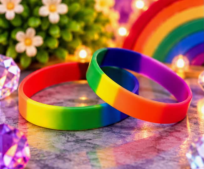 Pride Love is Love Rainbow Bracelets