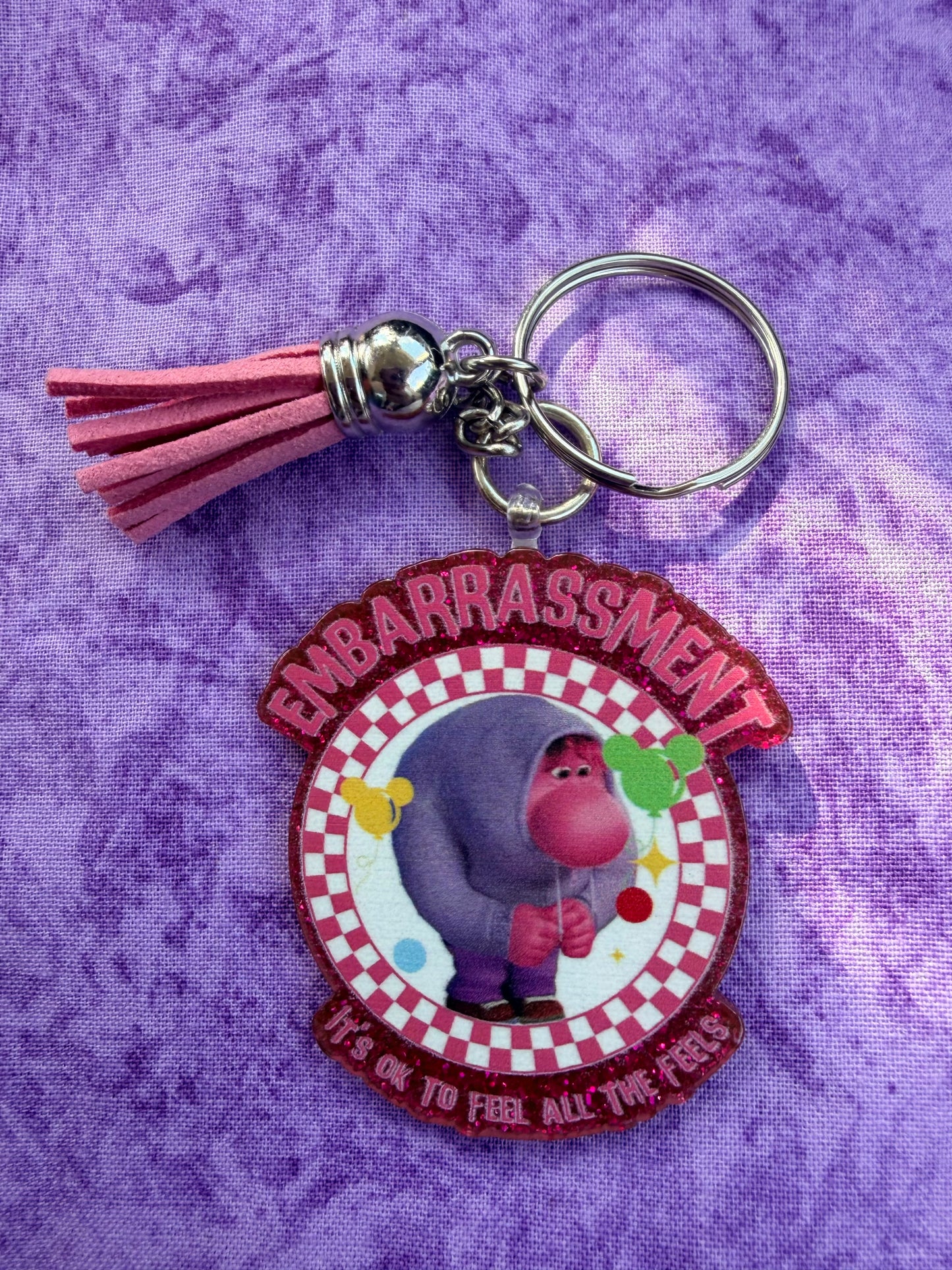 Pink Embarass - Acrylic Keychain