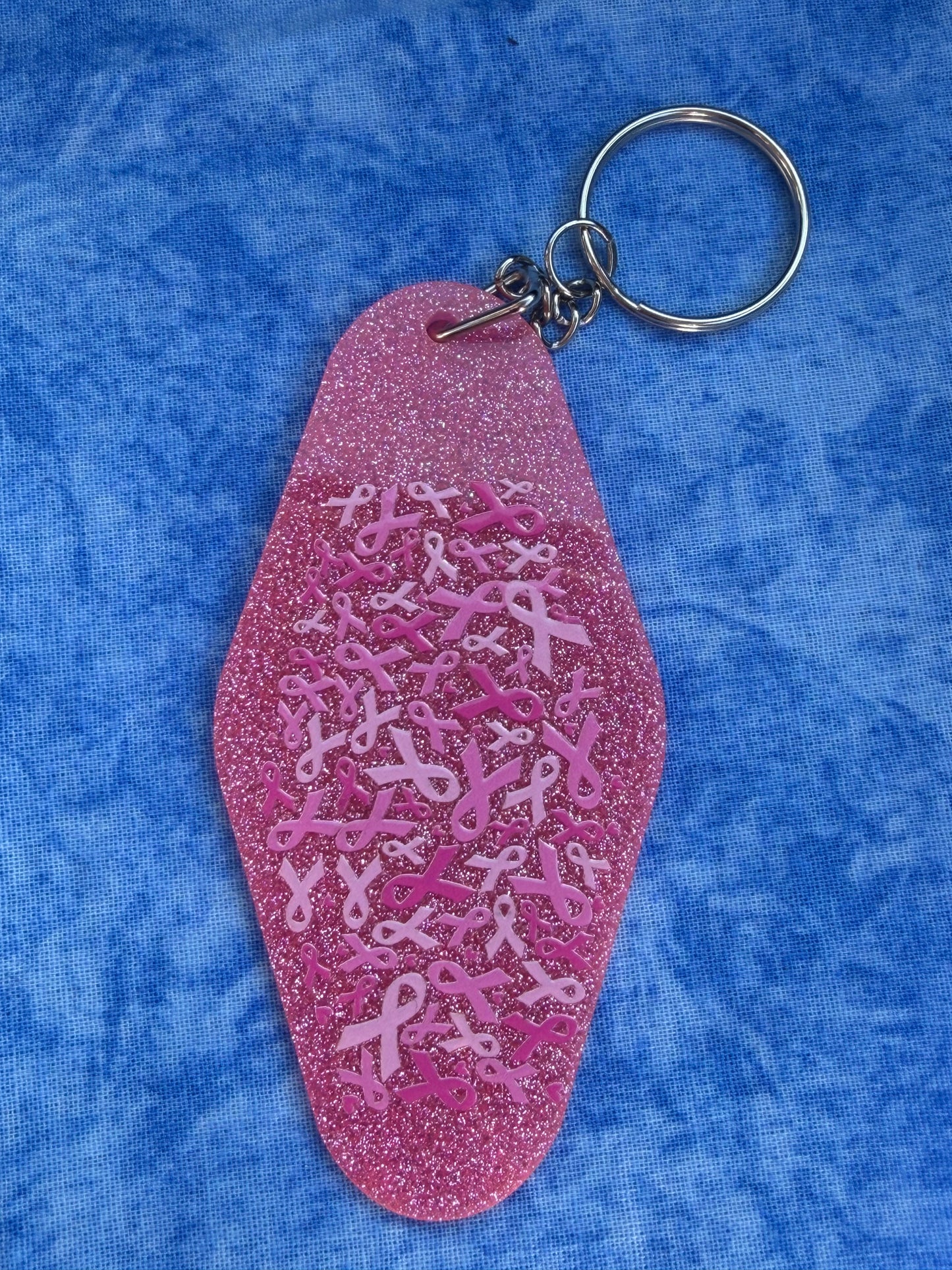Cancer Awareness Pink - Hotel Keychain