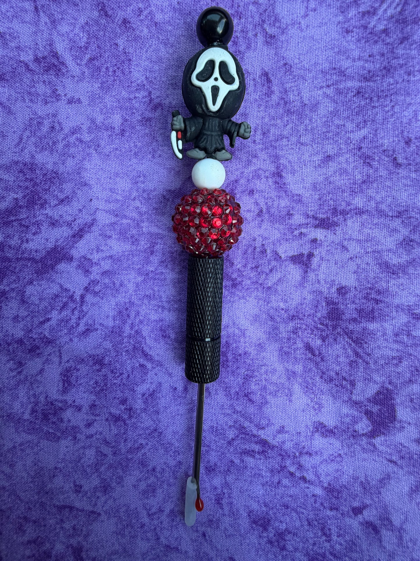 Cute Ghostly Character - Beaded Seam Ripper