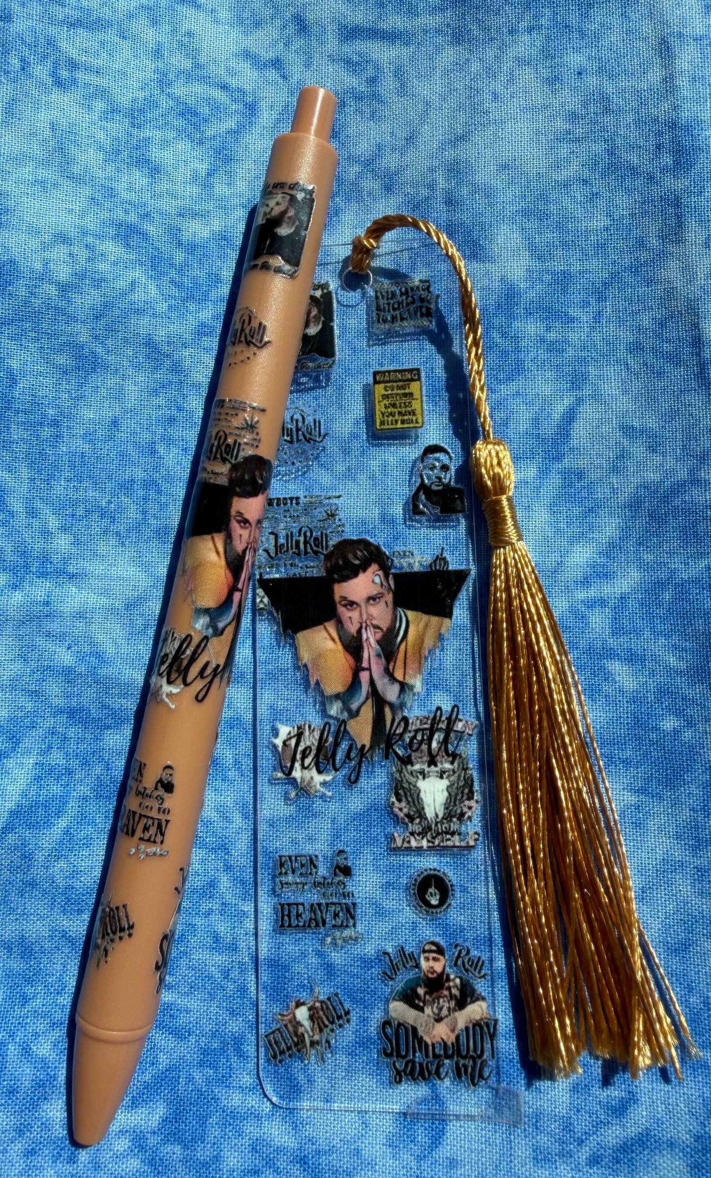 Male Singer - Pen And Bookmark Set