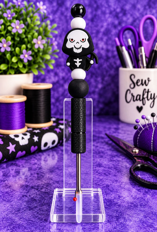 Cartoon Guy - Beaded Seam Ripper