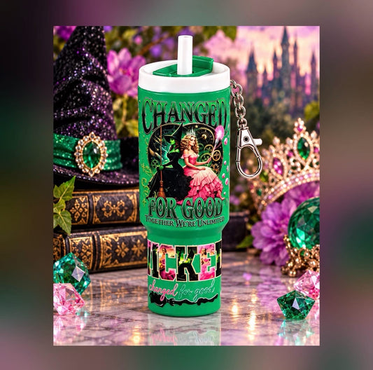 Witches For Good - Green Mini Tumbler