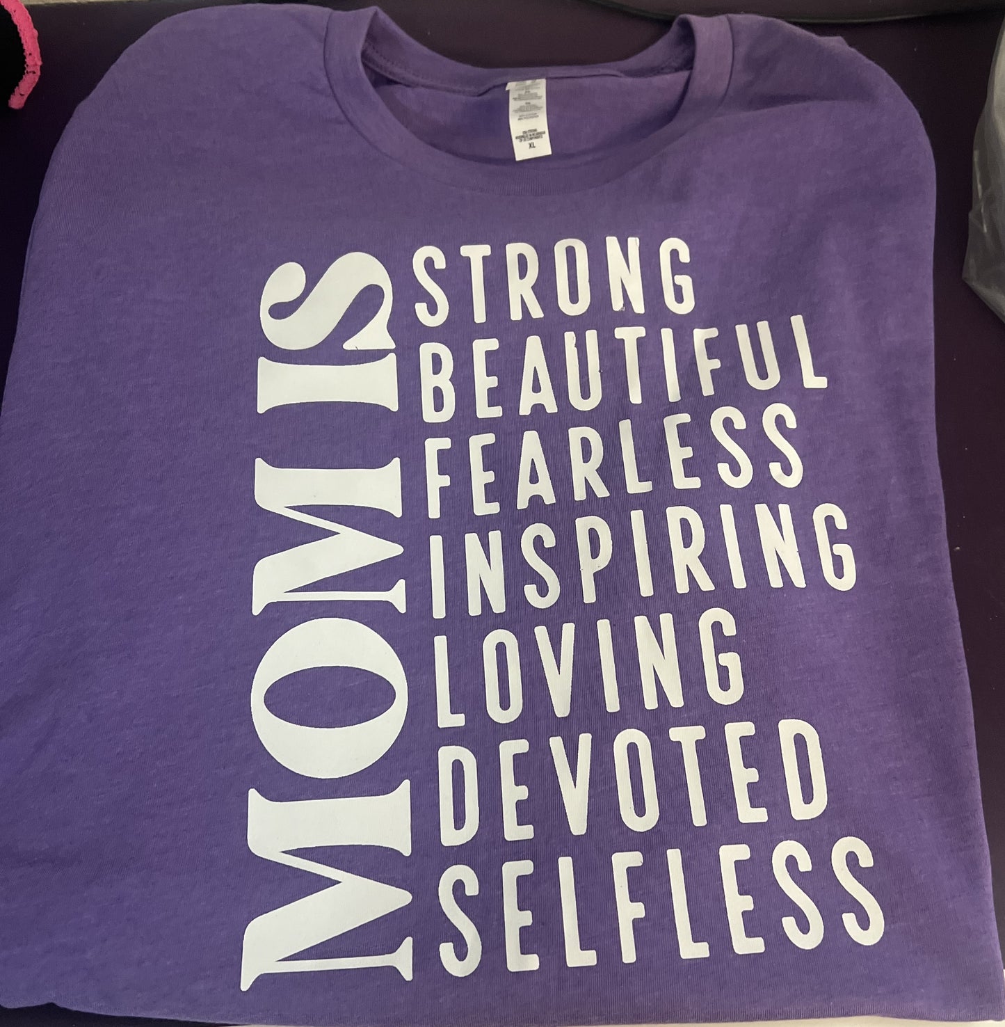 "MOM IS" Tee