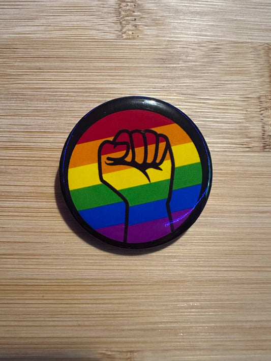 Rainbow Fist Pin