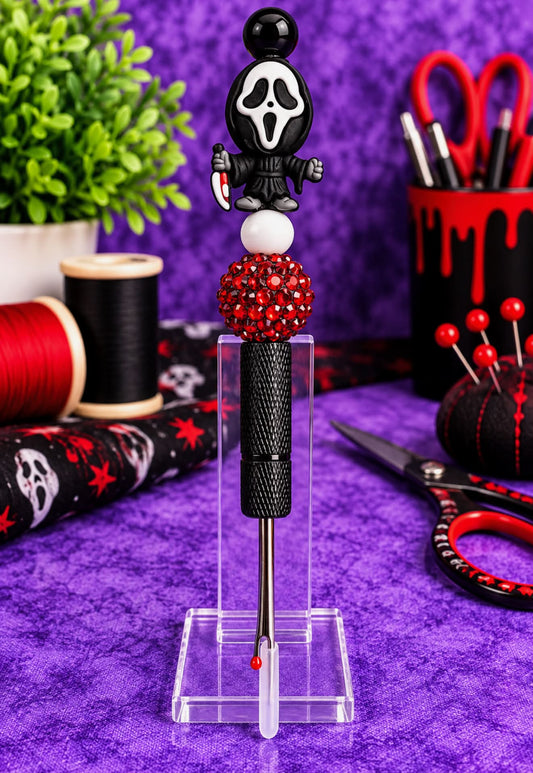 Cute Ghostly Character - Beaded Seam Ripper