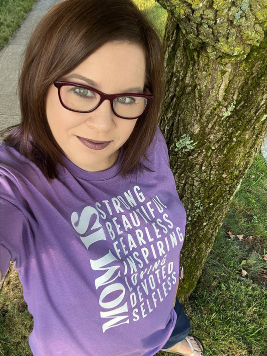 "MOM IS" Tee