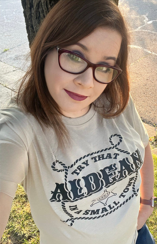 Aldean Heather Tan Tee