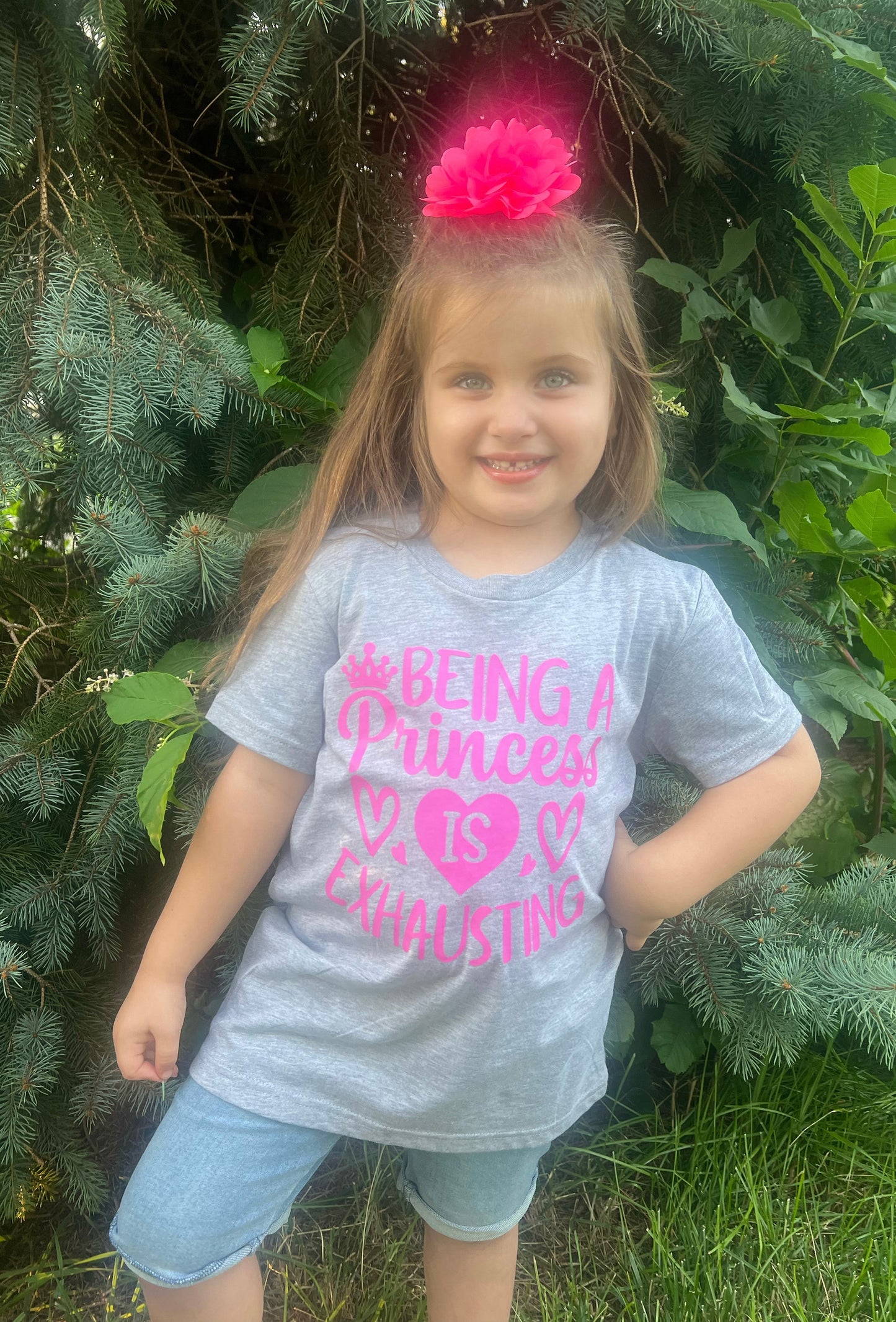 Being a Princess is Exhausting Screen Print Tee