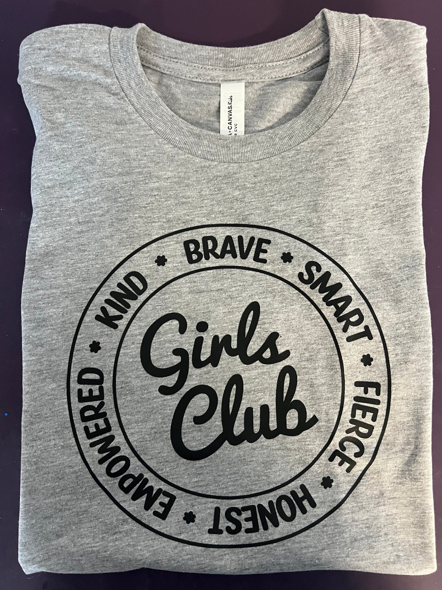 Girl's Club Screen Print Tee