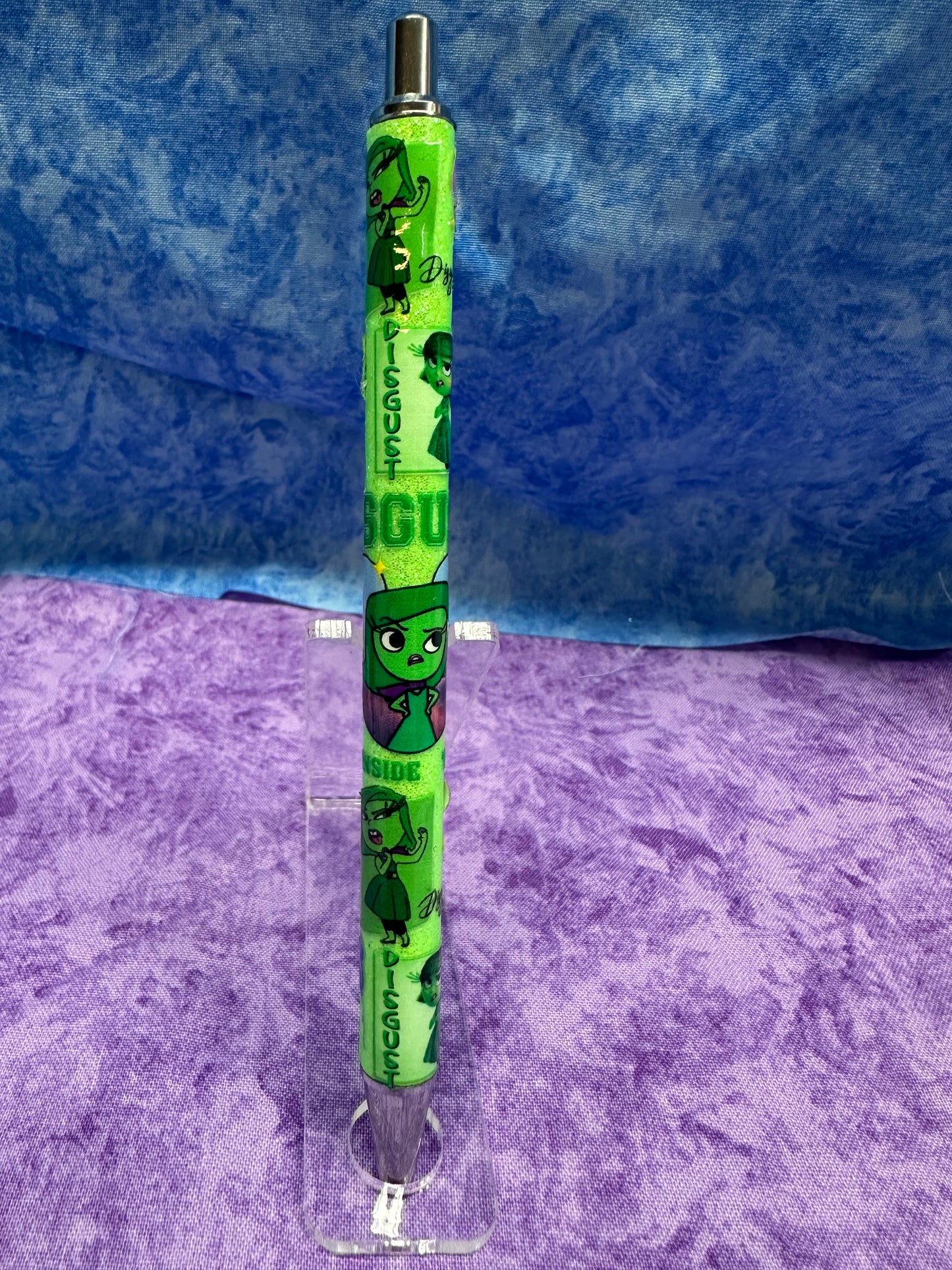 Light Green Pen - Glittery Pen