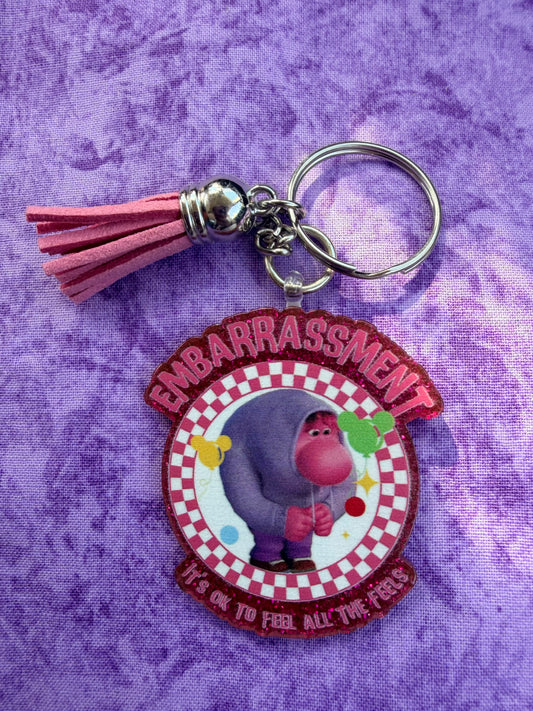 Pink Embarass - Acrylic Keychain