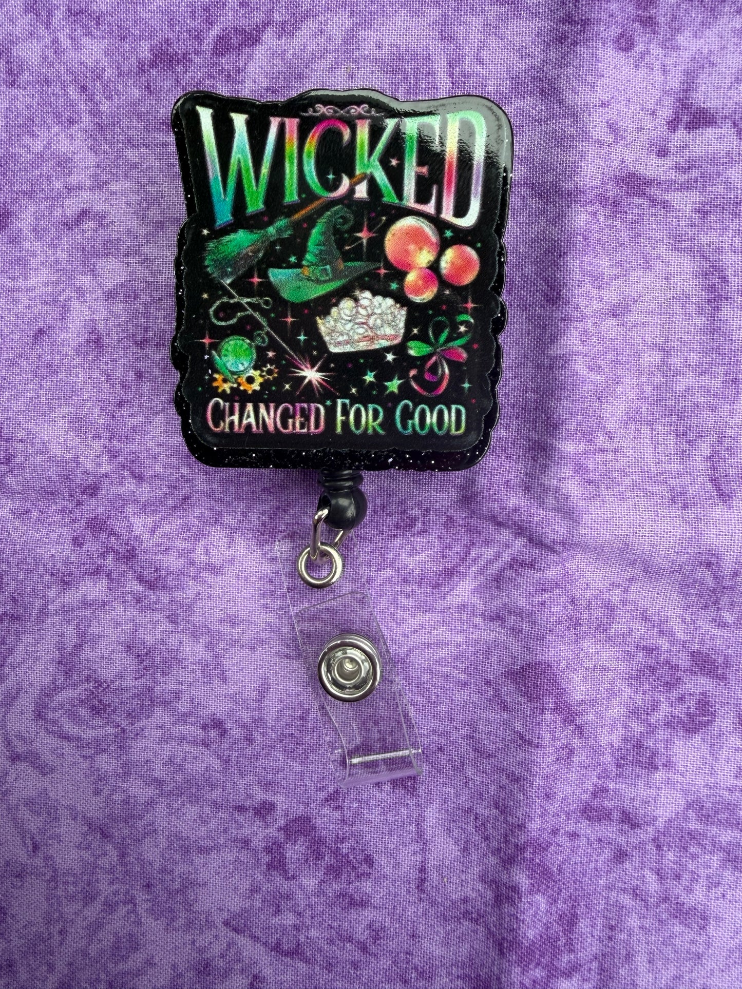 Witches Changed For Good - Acrylic Badge Reel
