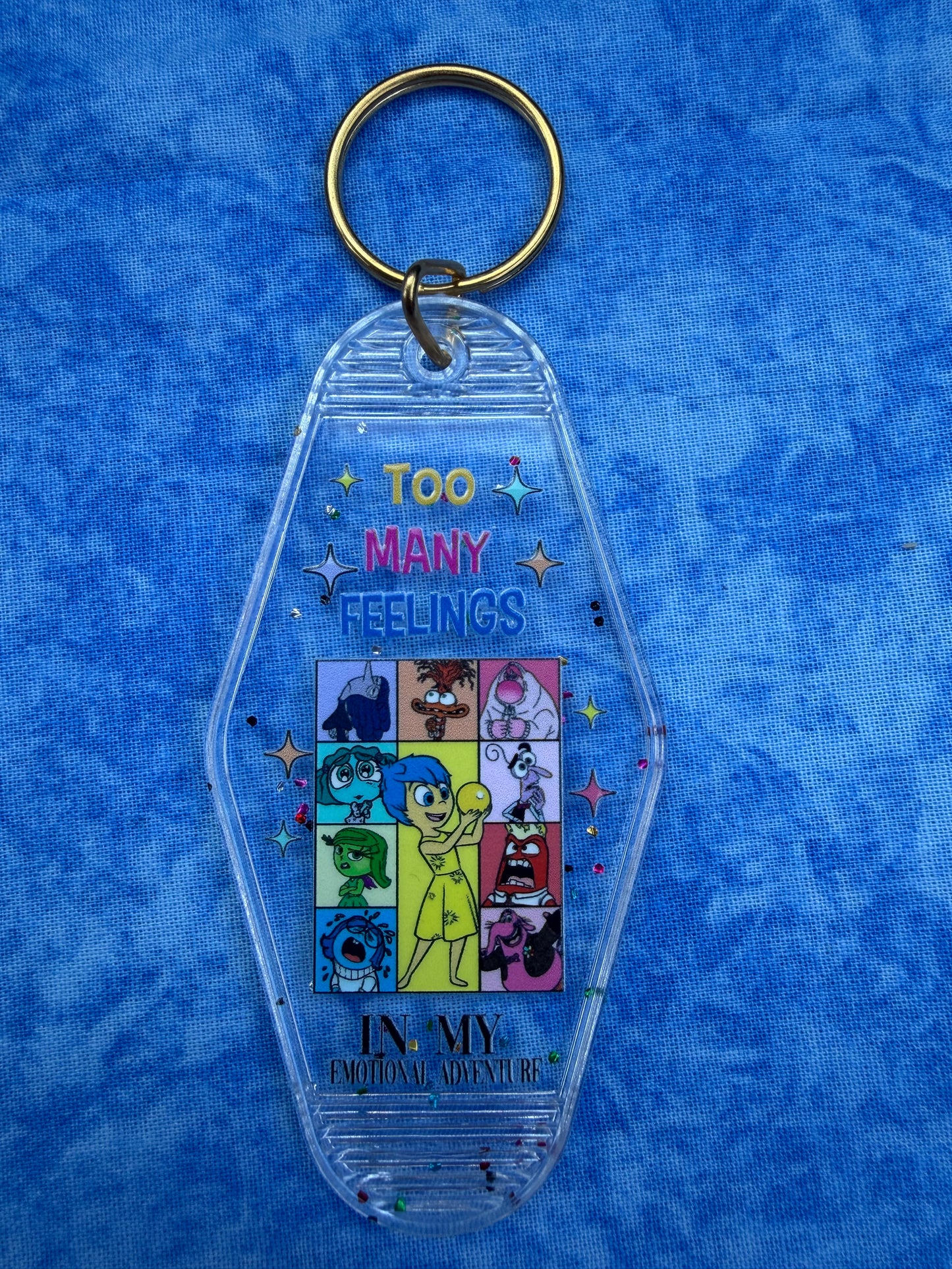 Emotions Group Clear - Hotel Keychain