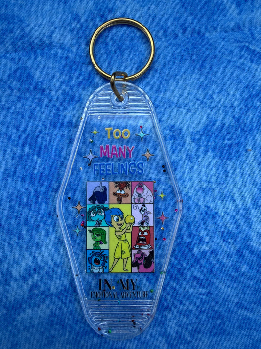 Emotions Group Clear - Hotel Keychain