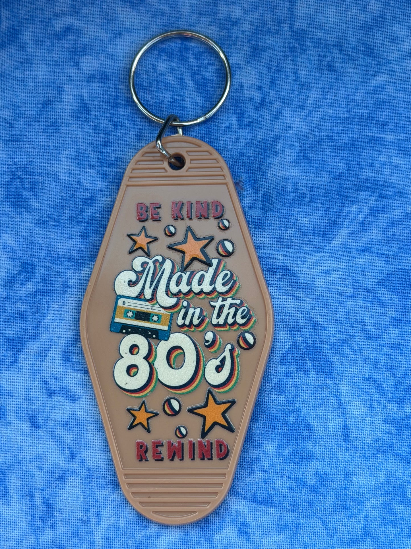 Made In The 80s Brown - Hotel Keychain