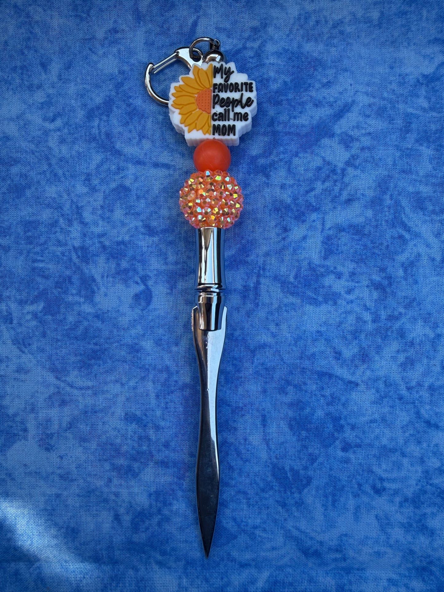 My Favorite People Call Me Mom - Beaded Letter Opener