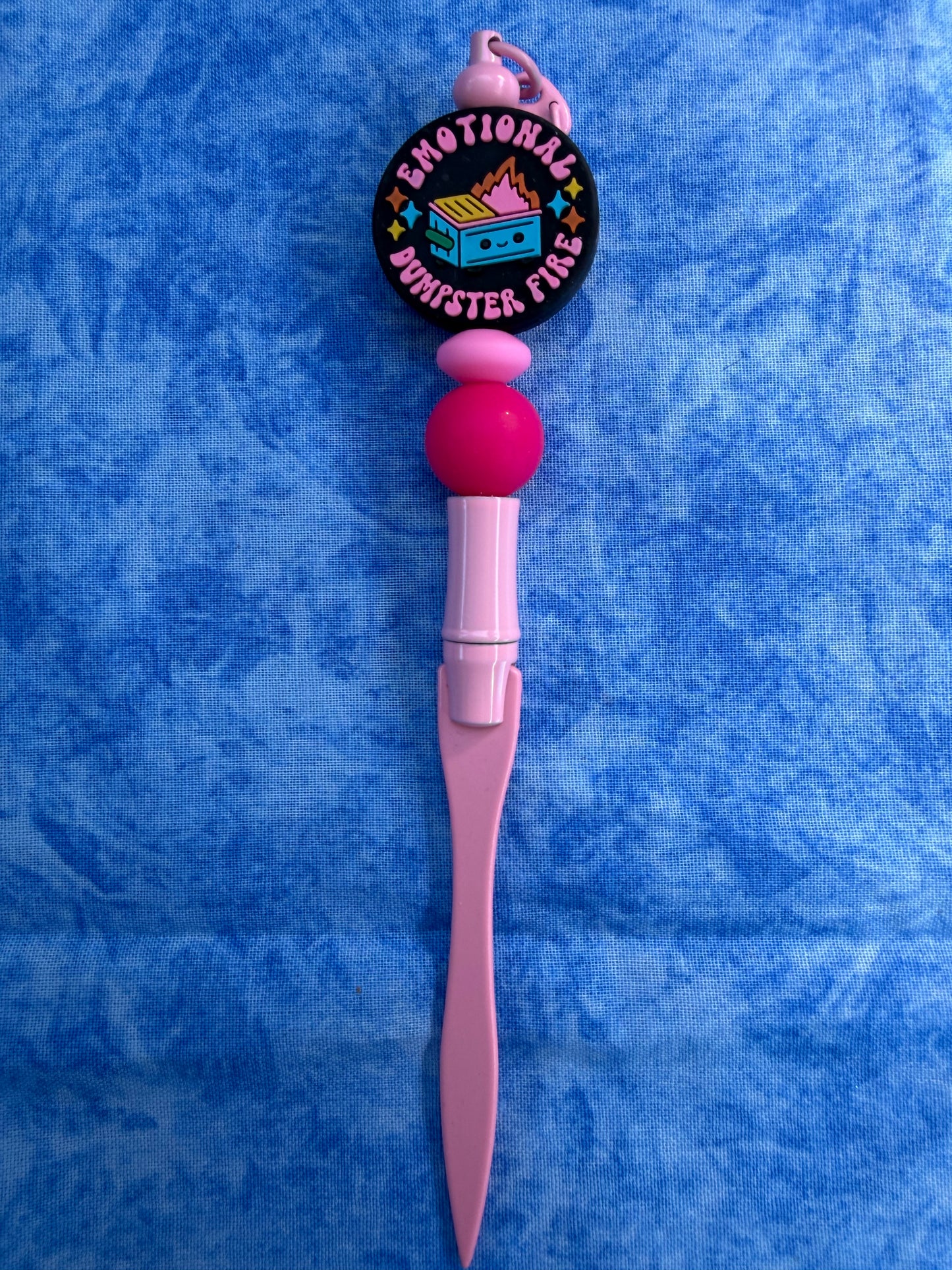 Emotional Dumpster Fire - Beaded Letter Opener
