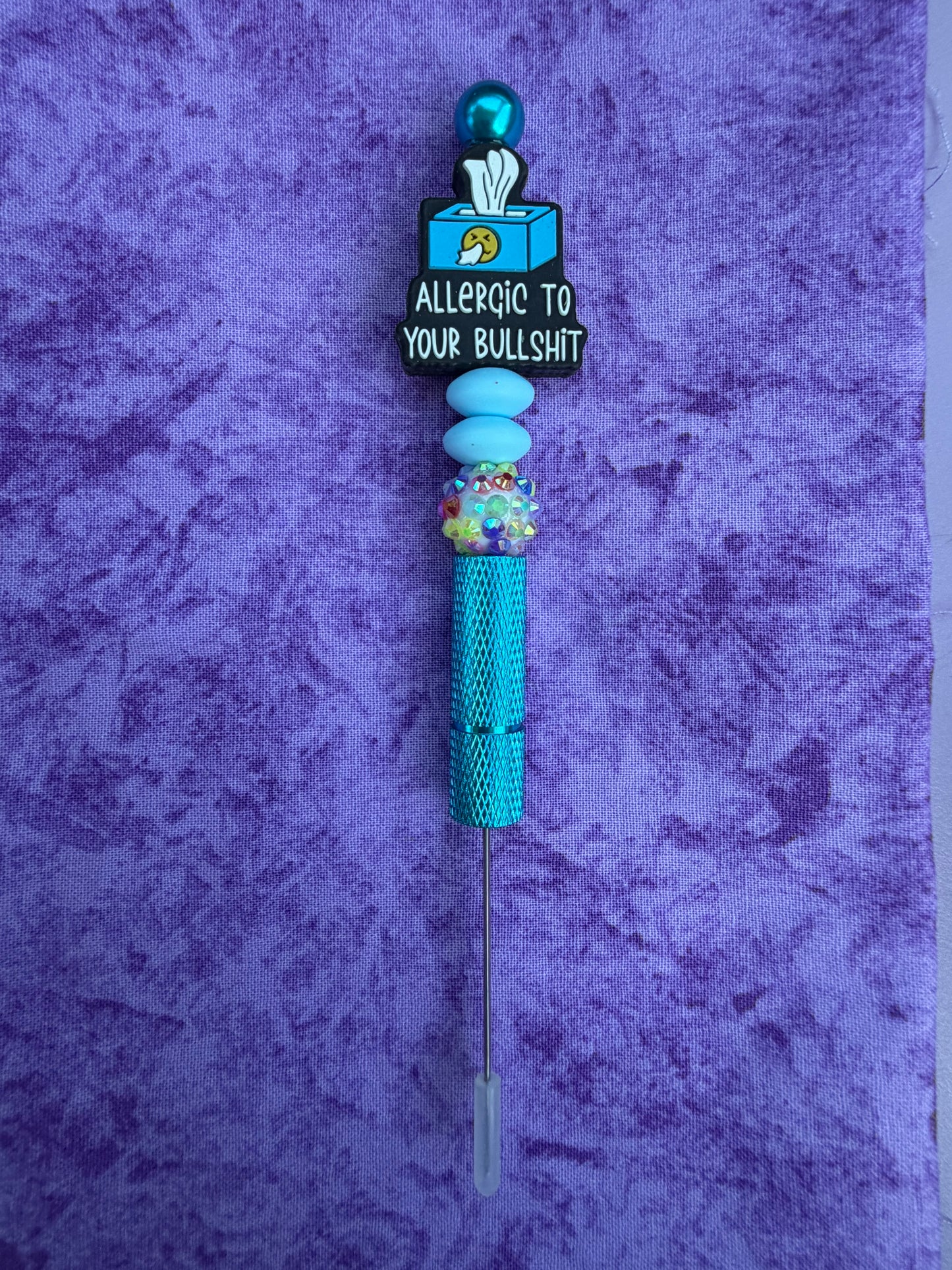 Allergic To Your B.S - Beaded Seam Ripper