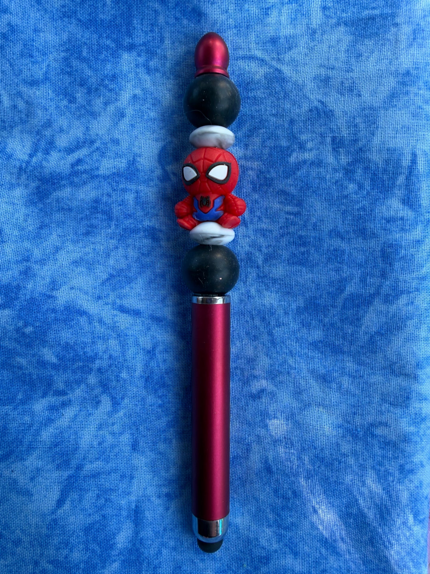 Cartoon Spider Guy - Beaded Stylus
