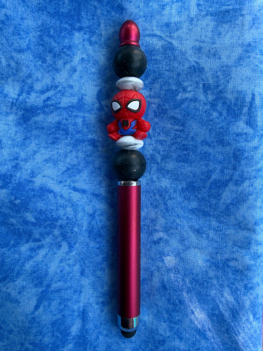 Cartoon Spider Guy - Beaded Stylus