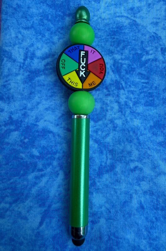 Spinner Game F*ck - Beaded Stylus