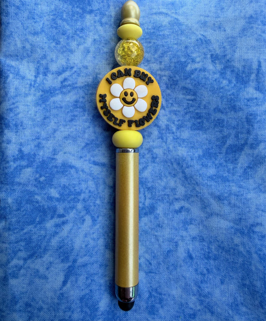 I Can Buy Myself Flowers - Beaded Stylus