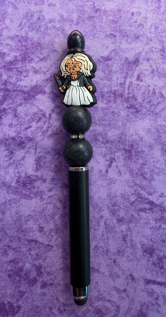 Scary Bride - Beaded Stylus