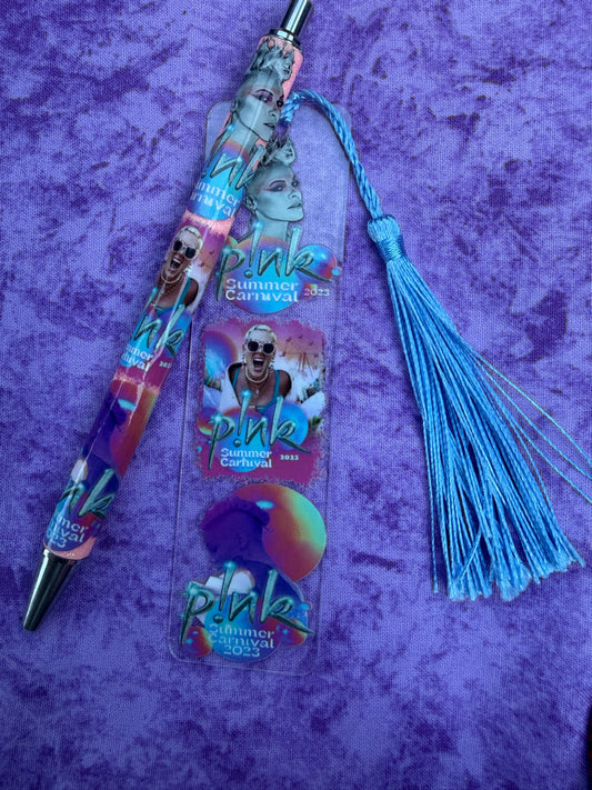 Female Singer - Pen And Bookmark Set