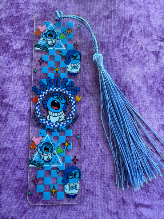 Emotion Sad Girl  - Bookmark