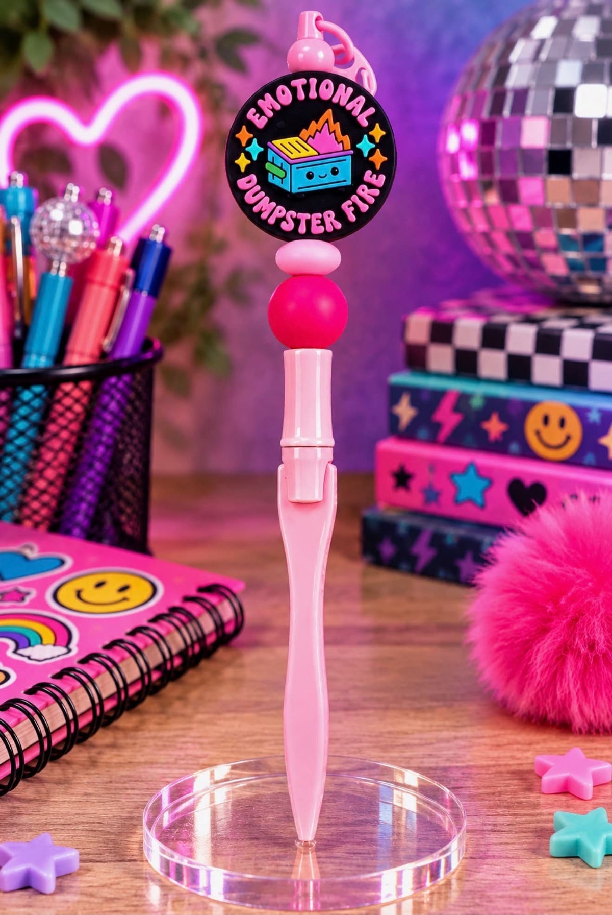 Emotional Dumpster Fire - Pink Letter Opener