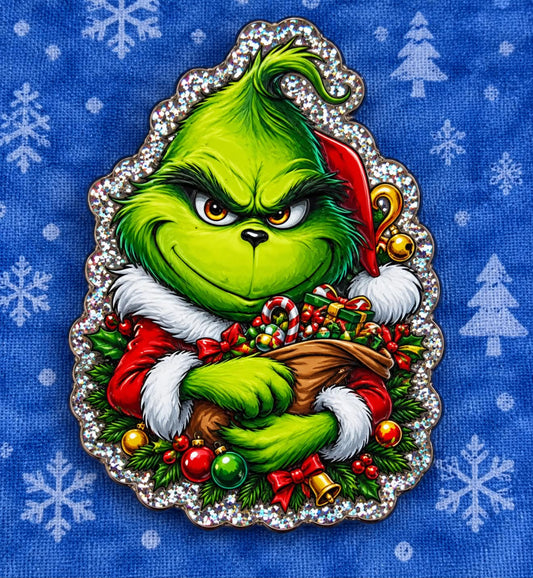 Green Guy - Acrylic Magnet