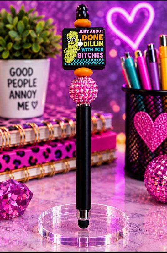 Funny Pickle - Black Stylus