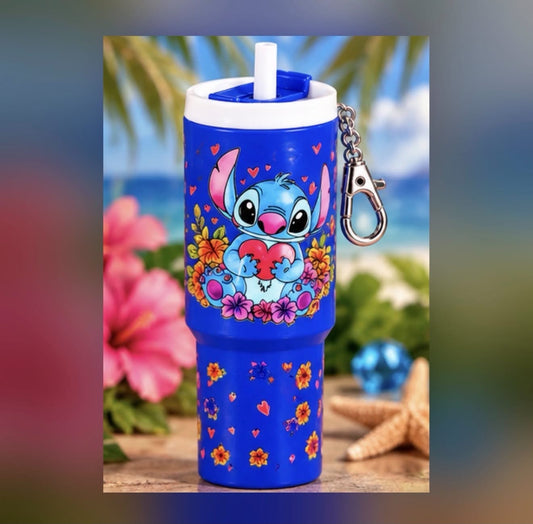 Cute & Fun Blue Alien! - Mini Tumbler